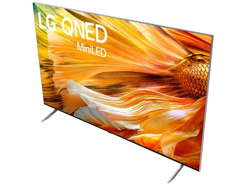 Smart TV 75” 4K UHD QNED LG 75QNED90SPA IPS - 120Hz Wi-Fi